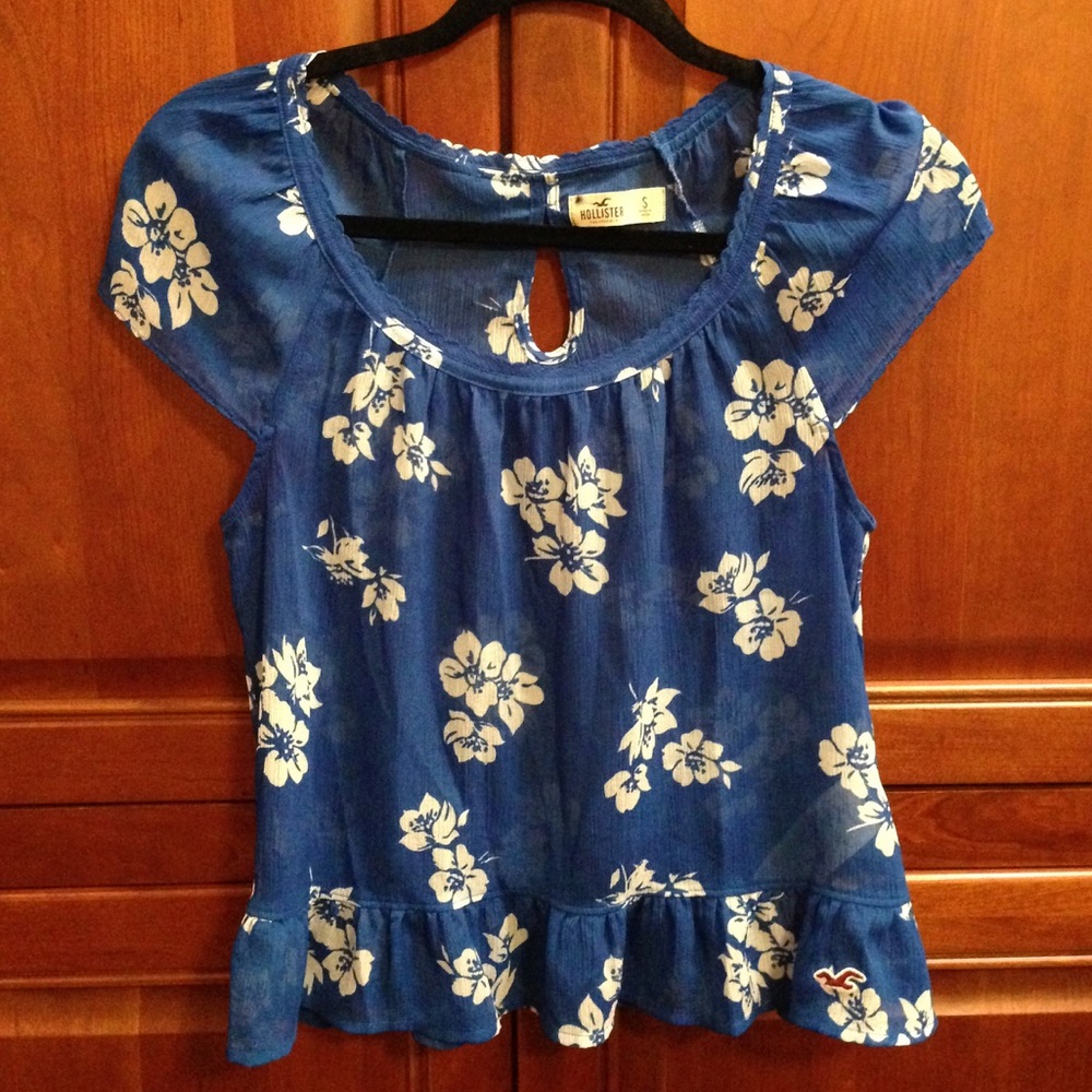 🎈Clearout🎈Floral blouse,back bow, ruffle bottom